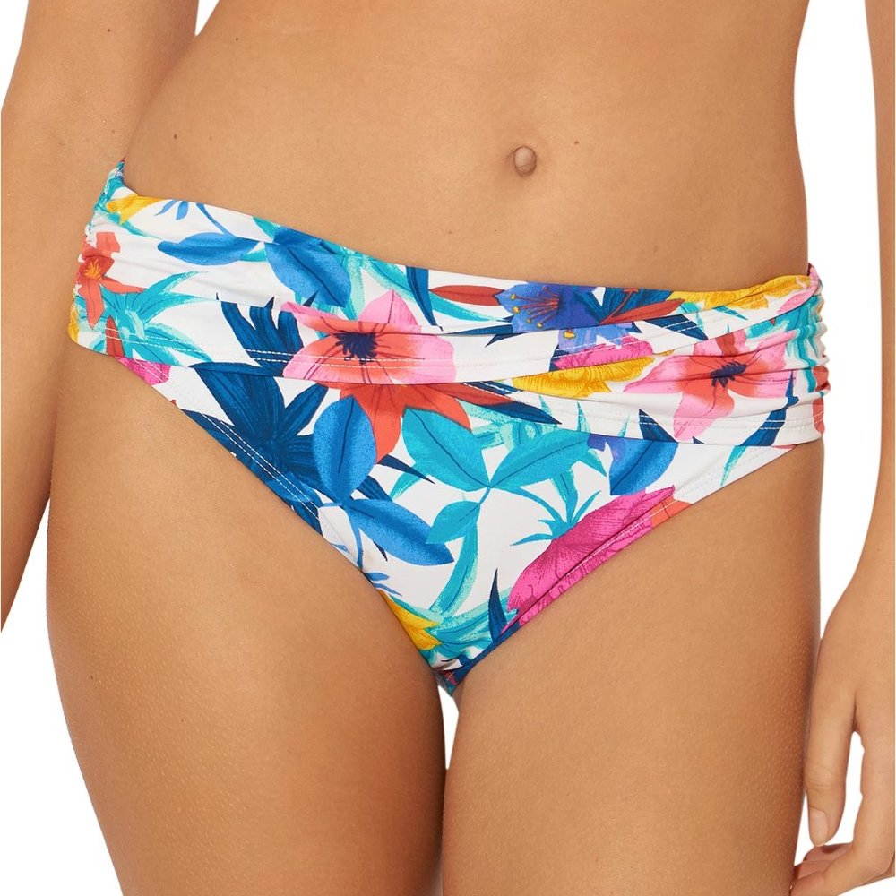 Bleu by Rod Beattie Foldover Bikini Bottoms Floral